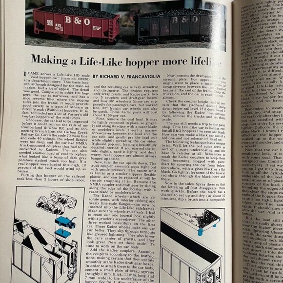 Model Railroader Magazine Back Issue u September 1976  Vol 43 No 9 Scratchbuild - Picture 7 of 7